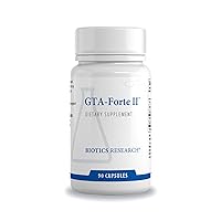 GTA Forte II Endocrine Glands Support, Promotes Optimal Hormonal Balance. Contains Porcine Glandular, Phytochemically Bound Trace Elements Zinc, Selenium, Copper, Rubidium 90 Caps