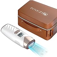 IPL Laser Hair Removal Device for Women Sapphire - Painless Ice Cooling Permanent Hair Removal at-Home by PINKZIO