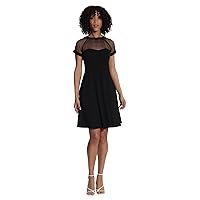 Maggy London Women's Illusion Dress Occasion Event Party Holiday Cocktail Guest of Wedding.