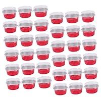 BESTOYARD 50pcs Bbq Tin Foil Cups Cupcake Baking Cups Aluminum Foil Cups Paper Cups Cake Pan Cup Cake Stand Muffin Baking Cup Baking Liners Cupcake Molds Round Baking Supplies Tray