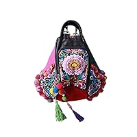 100% Handmade Handbag Purse Backpack Tribal Bag - Fine Oriental Embroidery Art 147