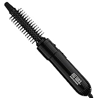 Hot Tools Pro Artist Hot Air Styling Brush | Style, Curl and Touch Ups (3/4”), Black