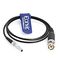 Eonvic Timecode Cable for Red Epic Scarlet BNC to 4pin Nor1438 Audio Adapter Cable