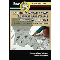 Louisiana Notary Exam Sample Questions and Answers 2024: Explanations Keyed to the Official Study Guide Louisiana Notary Exam Sample Questions and Answers 2024: Explanations Keyed to the Official Study Guide Paperback Kindle