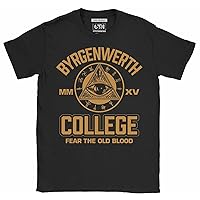 Byrgenwerth College T Shirt Epic Gamer t t Shirt Gaming tees Bloodborne Retro Tee