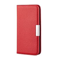 Flip Case for iPhone 13 12 11 Pro XS Max Wallet Case Leather Magnetic Phone Case for iPhone 6 6S 7 8 Plus X XR 11Pro Flip Cover,red,for iPhone Xs Max