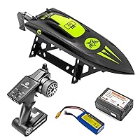 ALTAIR Brushless RC Boat | AA Tide Remote Control High Speed Boat 40+ KM/h | Auto Self-Righting Capability | 1500 mAh Rechargeable Battery Included | Fun and Fast RC Boat (Lincoln, NE Company)