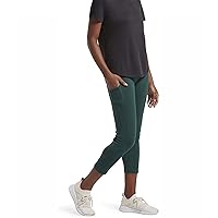 No nonsense Women's Cotton Lounge Capri Legging with Tech Pocket