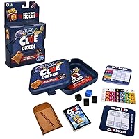 Clue Diced Game, Quick Easy to Learn Dice Game, Portable Travel Game, Mystery Game, Ages 8 and Up