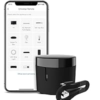 RM4 Mini Smart Infrared Universal Remote Control by Smartphone from Anywhere Works with Google Assistant and Alexa