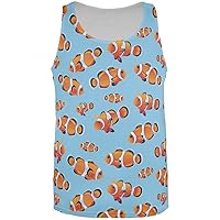 Clownfish All Over Adult Tank Top
