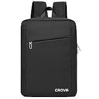 CROVA Laptop Backpack Laptops Travel Business Computer Bag Men Women Fits 15.6 Inch