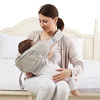 Baby Nursing Pillow for Travel,Nursing Sling,Adjustable Baby Nursing Breastfeeding Support Pillow,Multifunctional Baby Feeding Pillow for Sleeping,Shower Gift for Newborns Must Have