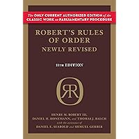 Robert's Rules of Order Newly Revised Robert's Rules of Order Newly Revised Paperback Hardcover Audio CD
