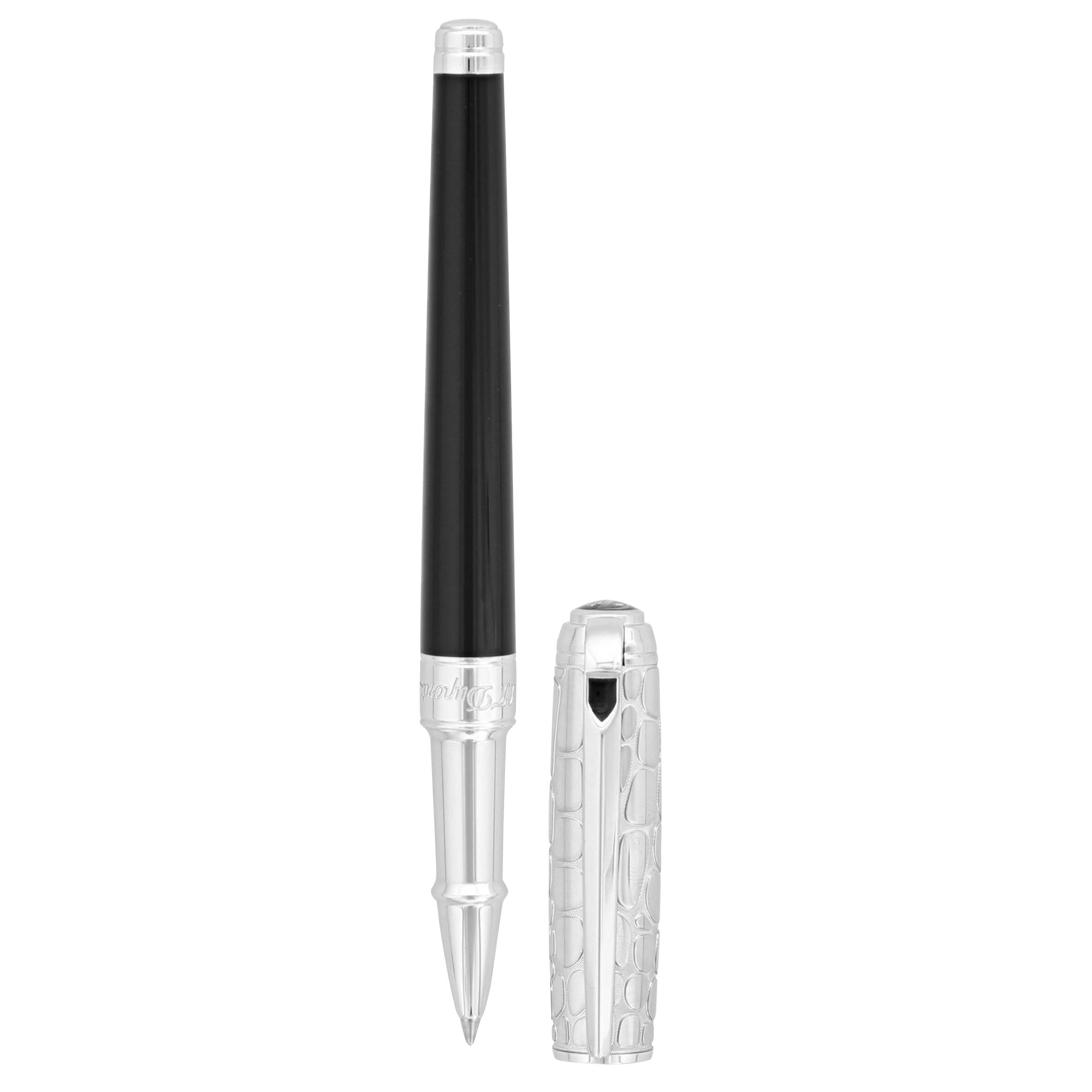 S.T. Dupont Line D Medium Rollerball Pen Black/Palladium
