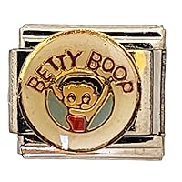 Italian Charm Bracelet Stainless Steel 9mm - Betty Boop