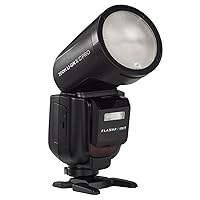 Flashpoint Zoom Li-on X PRO R2 TTL On-Camera Round Speedlight Flash for Nikon (Godox V1 Pro)