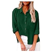 Crop Tops Fourth of July Shirts Women Stars and Stripes Shirts for Women Top for Women Fashion 2024 Sexy Plus Size Tops Last Day of School Shirt for Teachers Green XXL