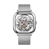 Ciga Design Z011-SISI-W13 Men's Automatic Watch, Silver, Silver