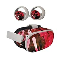 MightySkins Skin Compatible with Oculus Quest 2 - Anime | Protective, Durable, and Unique Vinyl Decal wrap Cover | Easy to Apply, Remove, and Change Styles | Made in The USA (OCQU2-Anime)