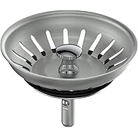 Kitchen Sink Stainless Steel Strainer Waste Plug Filter Drain Stopper Basket