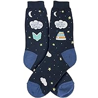 Women's Education-Themed Socks, Fun Novelty Socks, Sizes 4–10