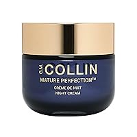 G.M. COLLIN Mature Perfection Night Cream | Daily Face Moisturizer with Hyaluronic Acid for Dry or Dull Skin | Wrinkle Repair Lotion | 1.8 oz
