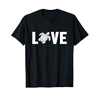 Love Tortoise Painted Alligator Snapping Lover Turtle T-Shirt