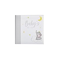 Kate & Milo Baby’s First Year Baby Memory Journal Gender-Neutral Baby Keepsake Baby Milestone Memory Book Baby Journal Elephant
