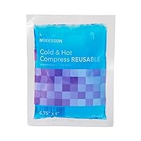 McKesson Cold and Hot Compress Reusable, Hot and Cold Pack, 4 3/4 in X 6 in, 1 Count, 24 Packs, 24 Total