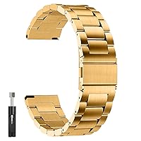 Watch Band 14mm 16mm 18mm 20mm 22mm 24mm luxury Stainless steel metal Quick Release Watch Bands for Men and Women