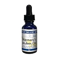 Mullein Ear Oil by Doc Harmony- 1oz for dry, itchy ears and skin