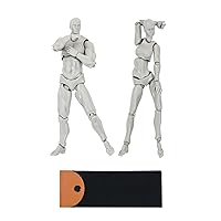 Le Juvo Drawing Mannequin 13 Wooden Figure Model - Posable Art Manikin  Jointed Perfect for Home Decoration and Sketching The Human Figure