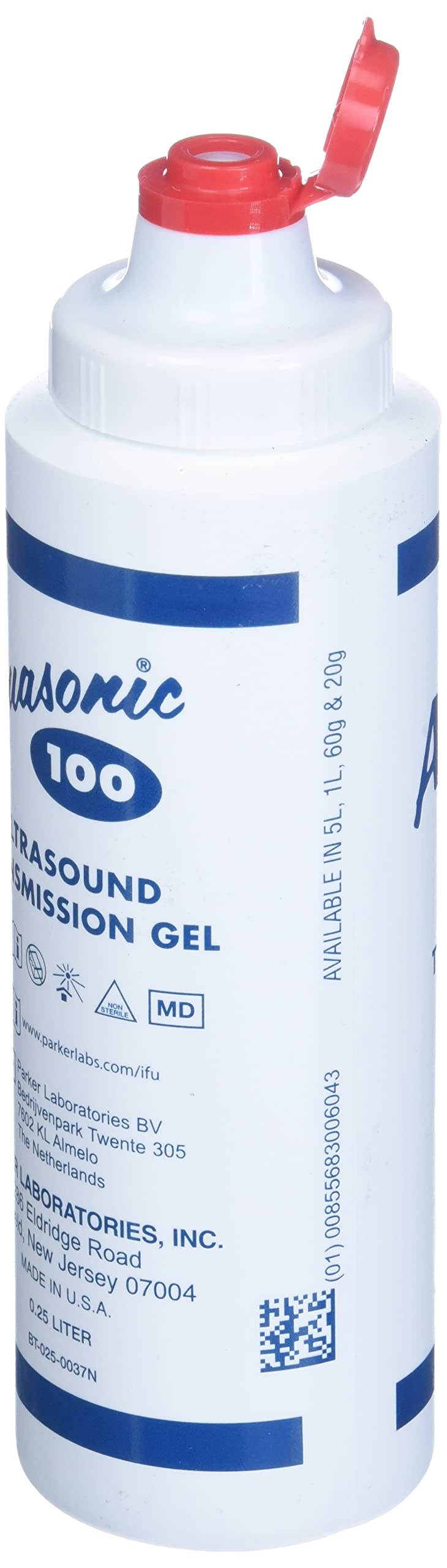 Aquasonic Aquasonic 100 Ultrasonic Gel, 250ml (8.5 Ounce) Dispenser - Each, 8.45 Fl Ounce
