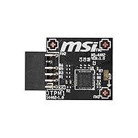 MSI TPM2SPI Accessory Wrist Rest ICE Silk Lycra Cool Gel Infused MemoryFoam for 2.0 Module SPI Vigor WR01