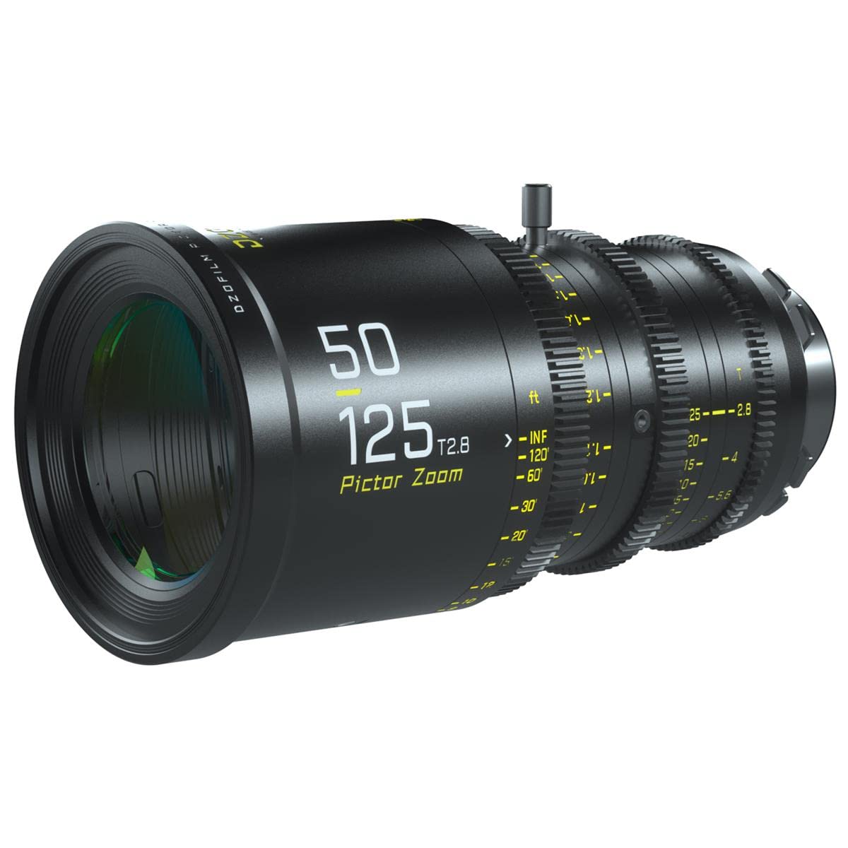 DZOFILM Pictor 50-125mm T2.8 Super35 Parfocal Cine Lens for PL Mount and Canon EF, Black