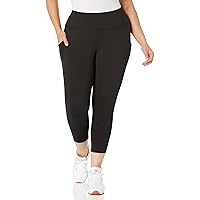 Avenue Women's Plus Size Legging Pkt Capri PLN