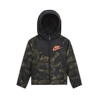 Nike Little Boys Full Zip Windrunner Fleece Hoodie Jacket