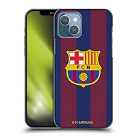 Head Case Designs Officially Licensed FC Barcelona Home 2023/24 Crest Kit Hard Back Case Compatible with Apple iPhone 13