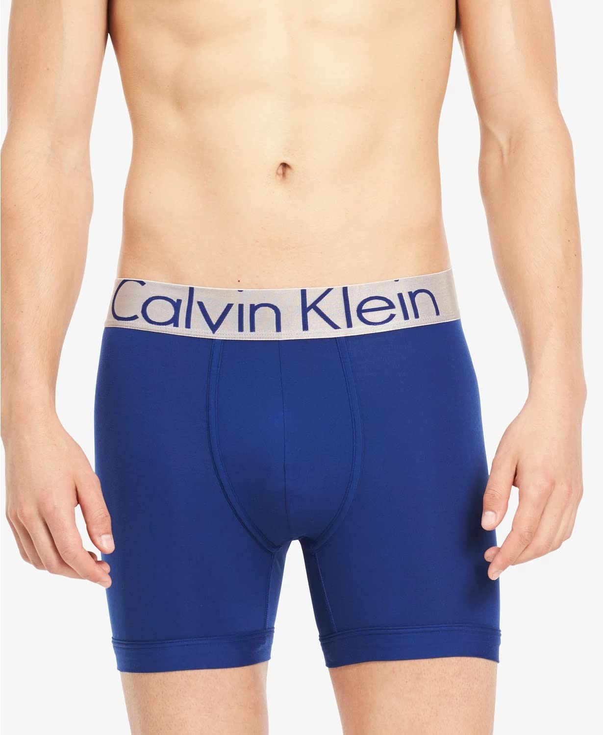 Calvin Klein Men's Steel Micro 3-Pack Boxer Briefs