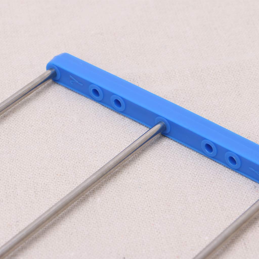 Atcdfuw Knitting Needle,Knitting Tools Fork Device Flower Knit Neeedle Accessories Crochet Tool