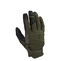 Vertx Mens Tactical Gloves, Breathable Gloves, Hunting Survival Outdoor Gear, Touch Screen Compatible, Leather Palm