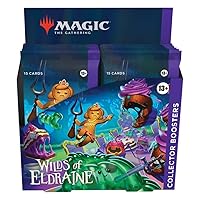 Magic: The Gathering Wilds of Eldraine Collector Booster Box - 12 Packs (180 Magic Cards)
