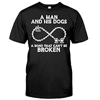 A Man and His Dog A Bond That Can't Be Broken Shirt