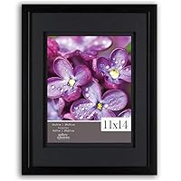Gallery Solutions - Black Wood Wall Frame 11