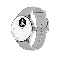 Withings ScanWatch Light - Hybrid Smartwatch, 24/7 Heart Monitoring, Activity Tracking, Cycle Tracking, Sleep Monitoring, Connected GPS, 30-Day Battery Life, Android & Apple Compatible, HSA/FSA