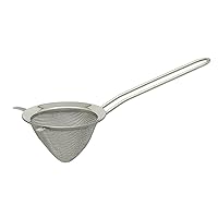 HIC Kitchen Double-Ear Conical Tea Strainer, 18/8 Stainless Steel, 3-Inch