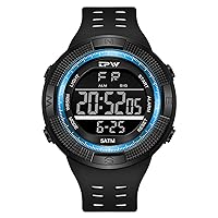 Men's Digital Watch Outdoor Sport Watch Large Face Easy to Read Watch Waterproof Military Watch
