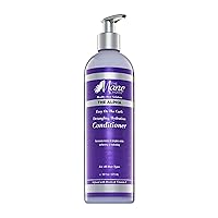 The Mane Choice The Alpha Easy On The Curls Hydration Curly Hair Conditioner, Nourishing Detangling Conditioner Enriched with Biotin & Vitamin E, Sulfate & Paraben-Free, 16 oz