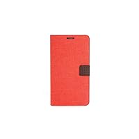 ForestGreen VOIA Premium Nylon Basic Folio Cover Case for Samsung Galaxy Note 3 - Retail Packaging - Red
